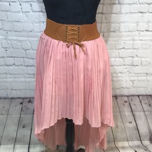 BOHO Vintage Chiffon Corset Skirt